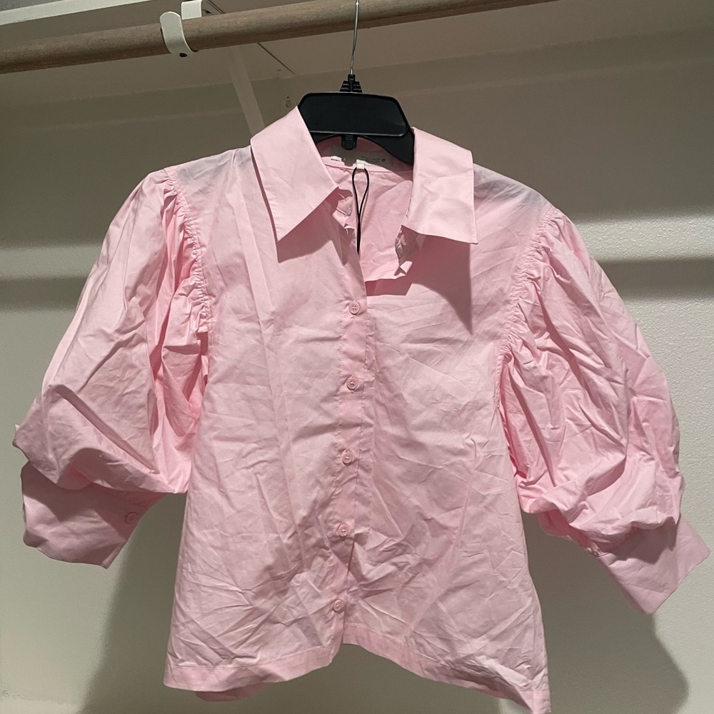 Zara Puff Sleeve Women’s Shirt